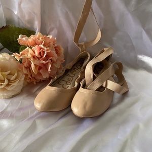 Sam Edelman Fallon Lace Up Ballet Flat